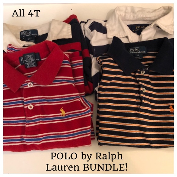 Polo Ralph Lauren Other - POLO RALPH LAUREN BUNDLE OF 4 boys 4T -WOW!